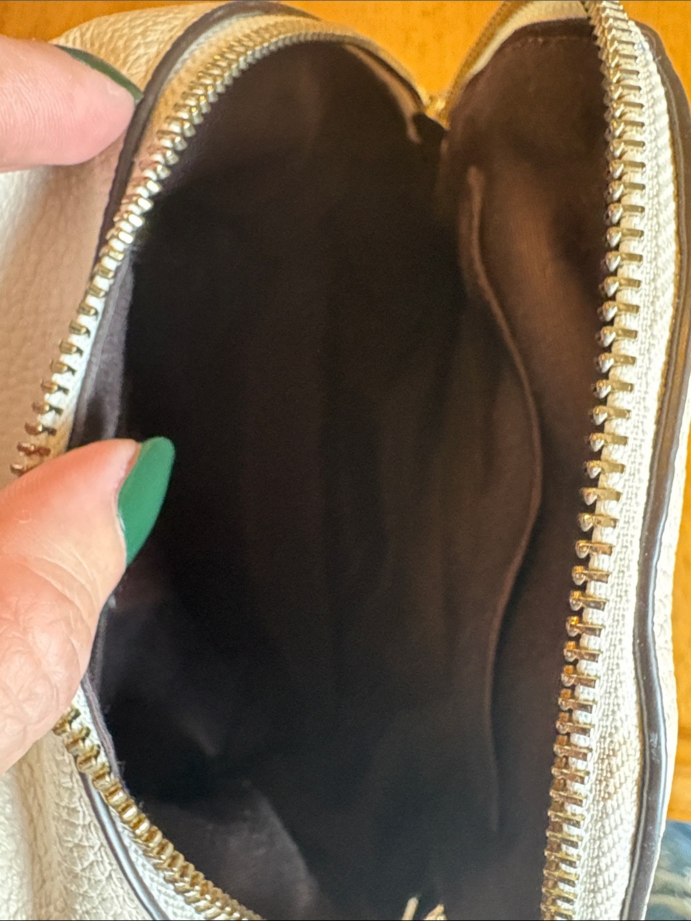 Coach 2018 Pebbled Leather cream Mini Backpack - Picture 8 of 8